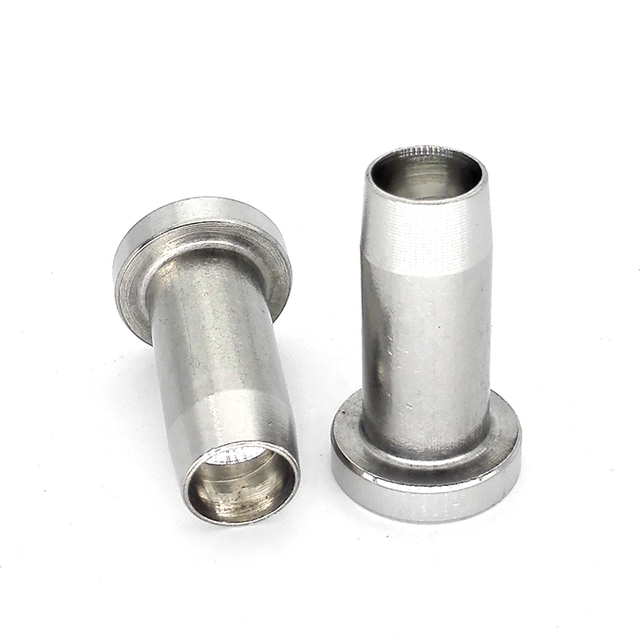 Customised Stainless Steel Semi-hollow Tubular Rivets
