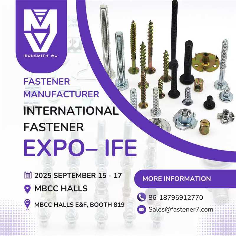 Welcome to Our Booth at FASTENER MANUFACTURER INTERNATIONAL FASTENER EXPO - IFE!