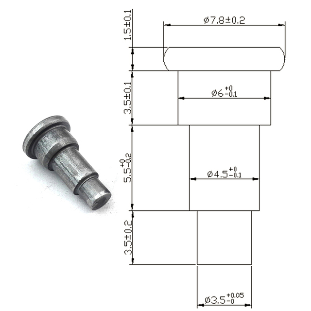 Rivet Connections for Shelving Shelving Rivets