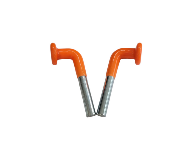 Colored Plastic-Coated L-Safety Pin for shelving